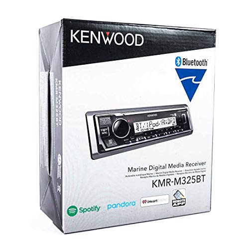 Kenwood KMR-M325BT Marine Digital Media Receiver with Bluetooth Kenwood KMR-M325BT Marine Digital Media Receiver with Bluetooth